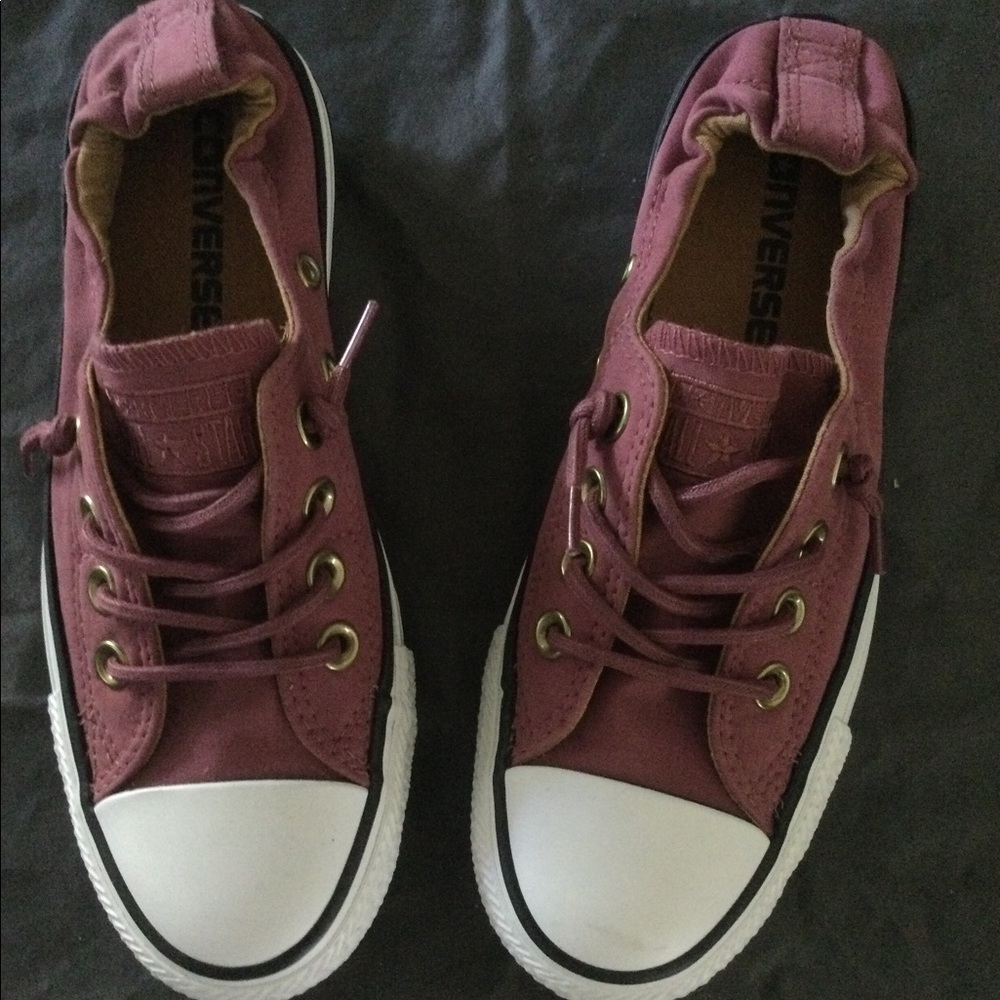Women’s Converse Shoreline Slip On - Size 5 - Color Rose